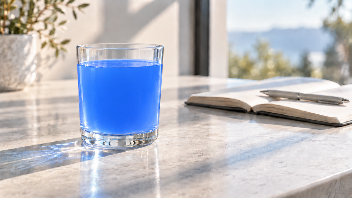Starting your day with Blue Spirulina : The Morning Ritual