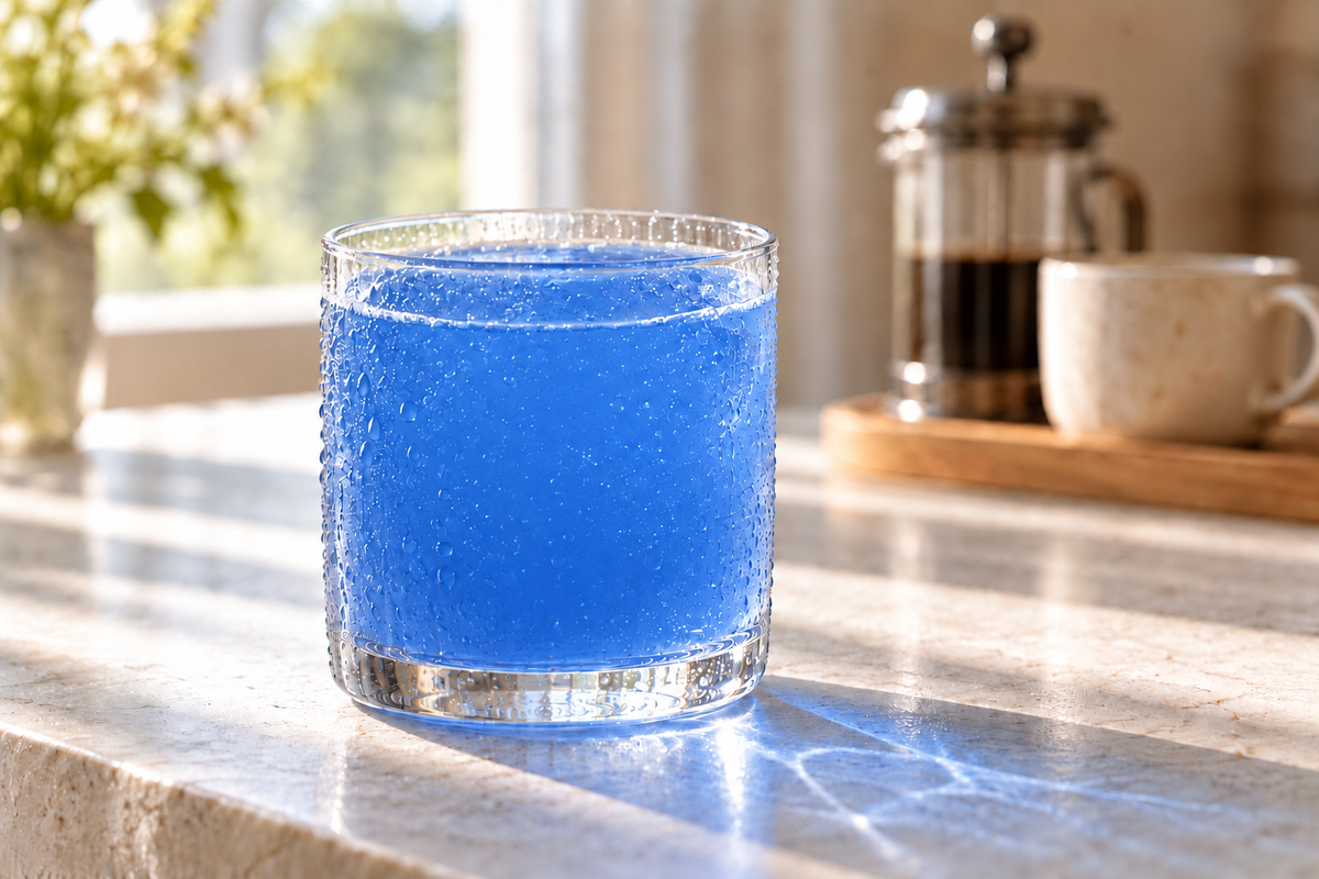 Quitting the Morning Crash: Replacing Coffee with Blue Spirulina